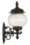 Opviq Lámpara de Pared Exterior Negra BAP-68187-M3